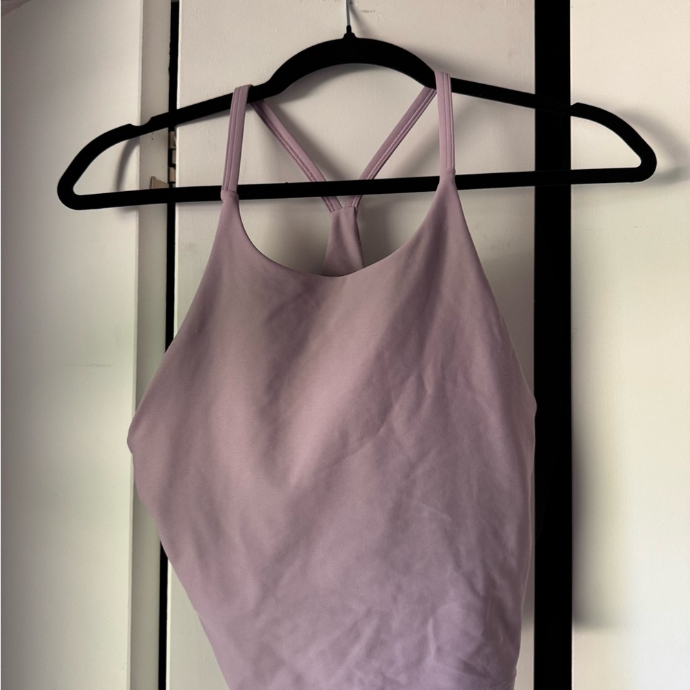 Old Navy Lavender Racer Back Sports Bra
